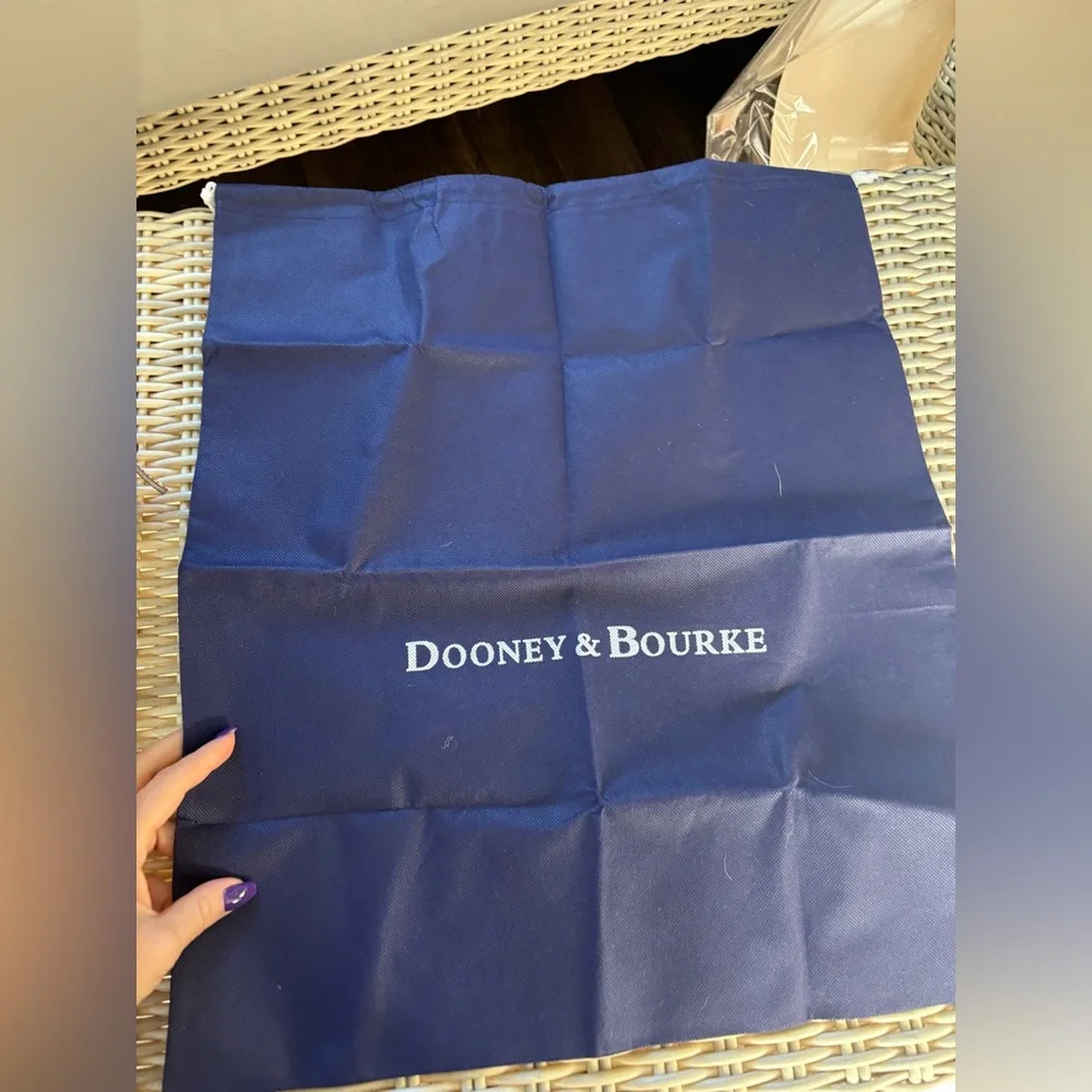 Dooney and Bourke Pebble Leather‎ Zip Top Satchel